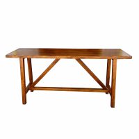 Rustic Wood Console Table