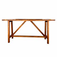 Rustic Wood Console Table