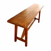 Rustic Wood Console Table