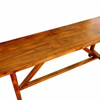 Rustic Wood Console Table