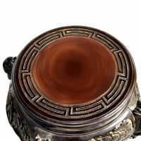Vintage Caved Chinese Side Table