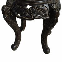 Vintage Caved Chinese Side Table