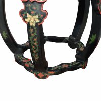 Vintage Chinese Lacquered Chinese Side Table