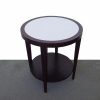 Hickory Marble Side Table