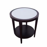 Hickory Marble Side Table