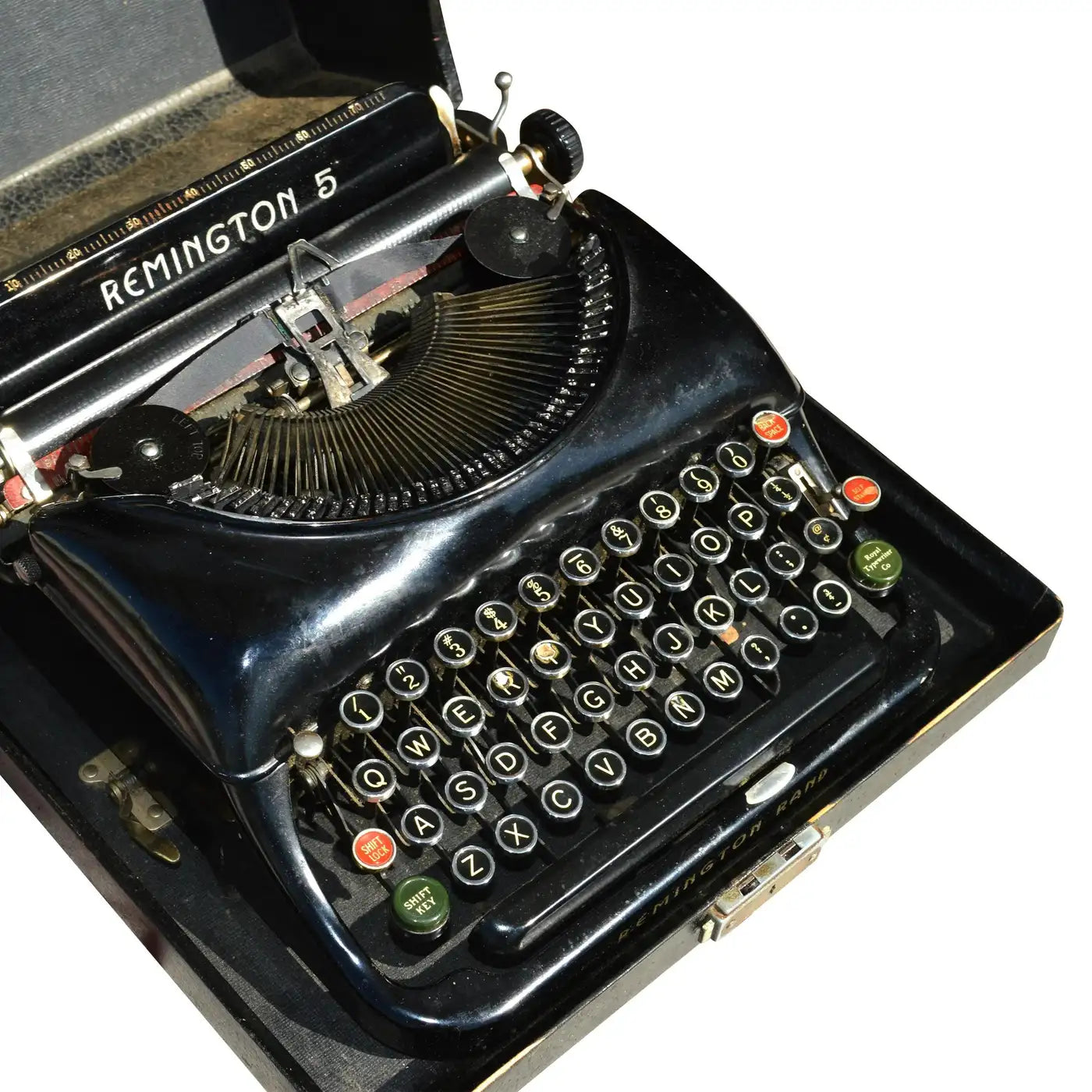 Vintage Remington Rand Model 5 Typewriter | Metro Retro Furniture ...