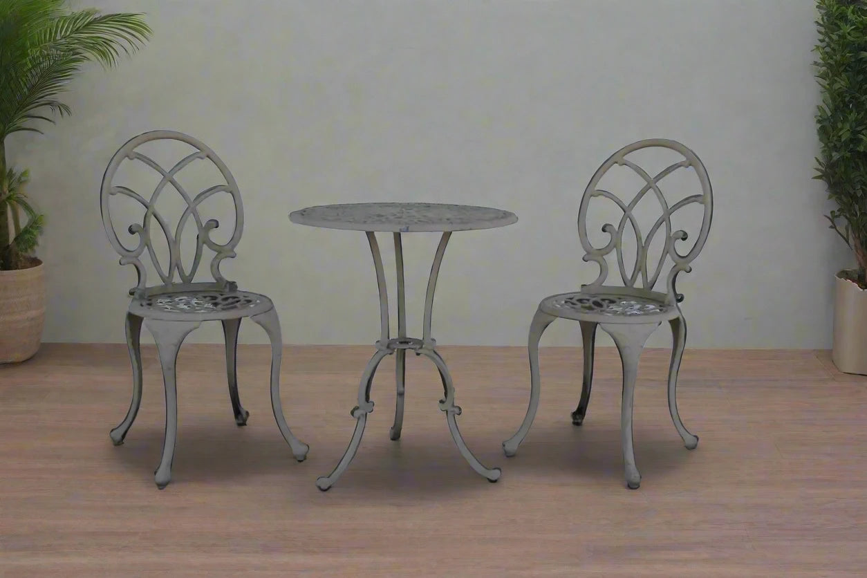 Vintage Metal Patio Bistro Set
