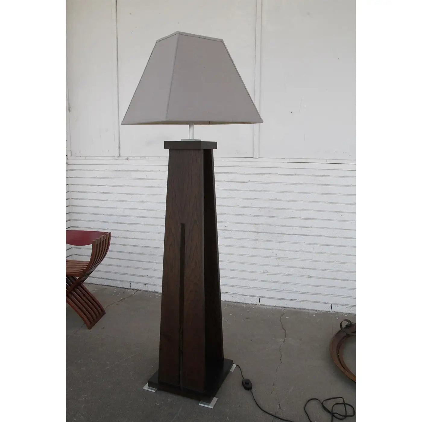 Euclid Mission Style Floor Lamp by Mirak Furniture