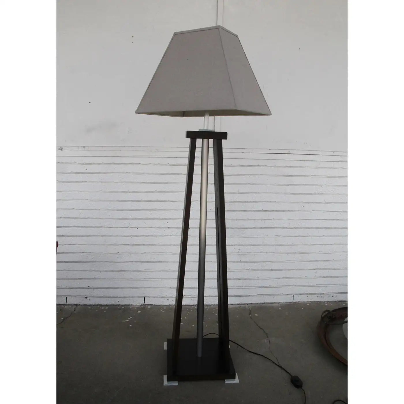 Euclid Mission Style Floor Lamp by Mirak Furniture