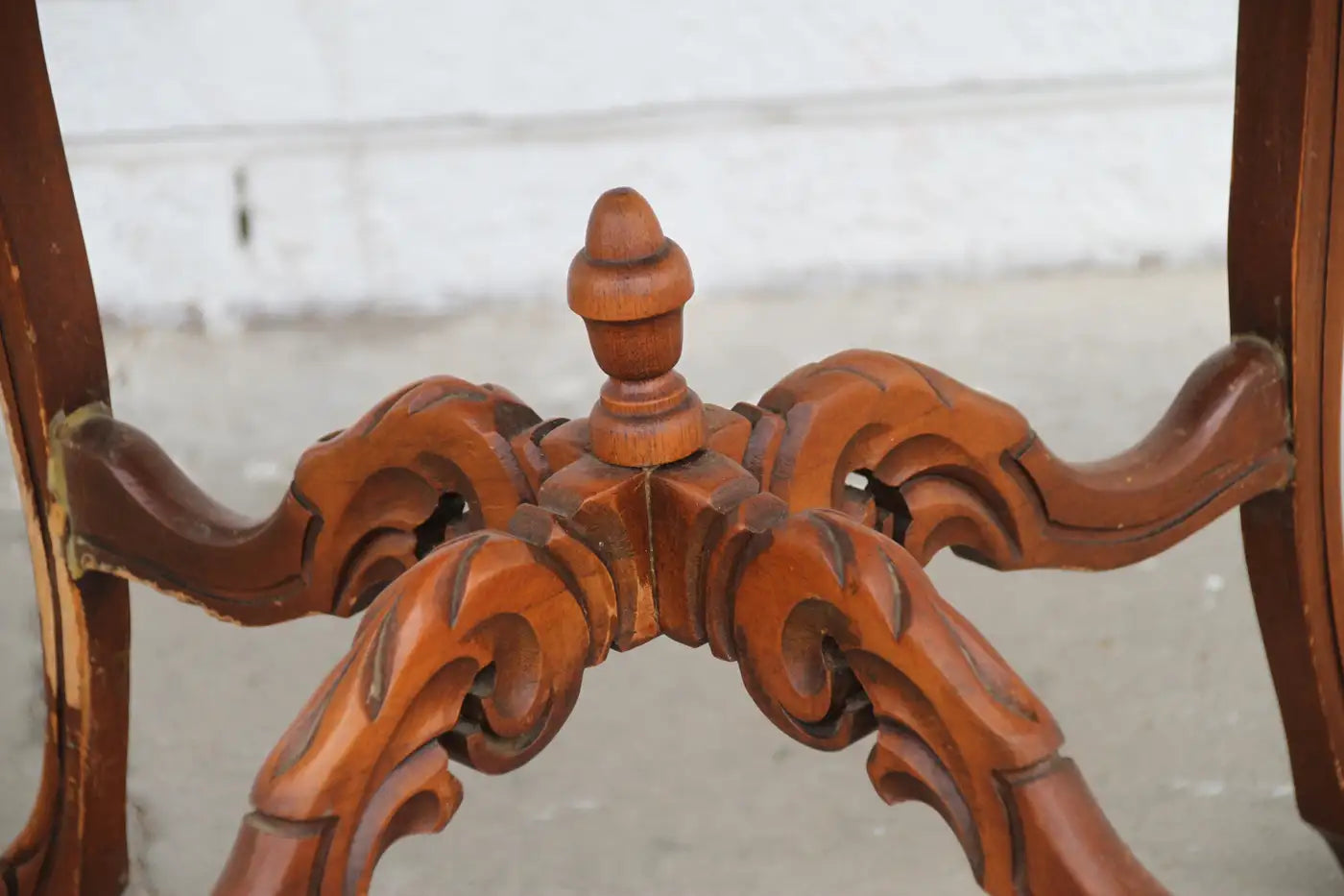 W & Z Rococo Style Marble Entry or Side Table