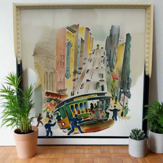 Pair of signed Benjamin Jorj Harris airbrush artworks