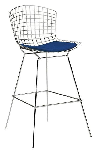 Vintage Bertoia counter stools for Knoll