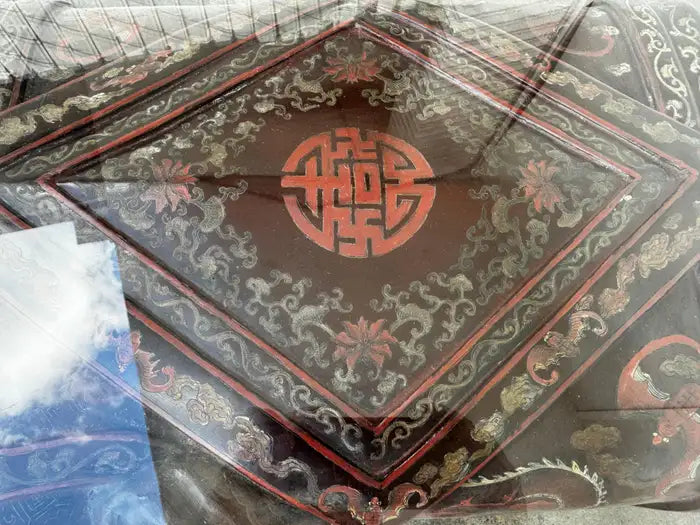 artistic elephant tables hand painted with glass top