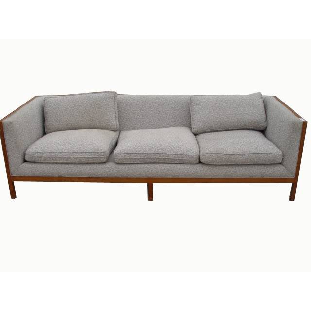 Stow Davis Sofa/Lounge Chair Set Wood Arms