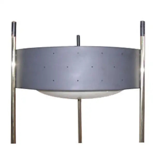 Laurel Lamp Co. Shelved Metal Floor Lamp Side Table (MR5330)