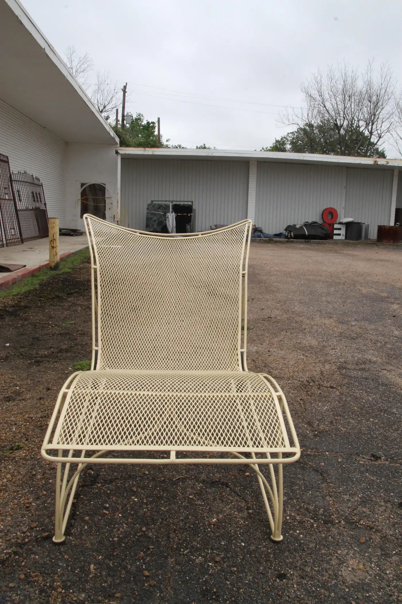 1 Vintage Russell Woodard Patio Chaise Metro Retro Furniture