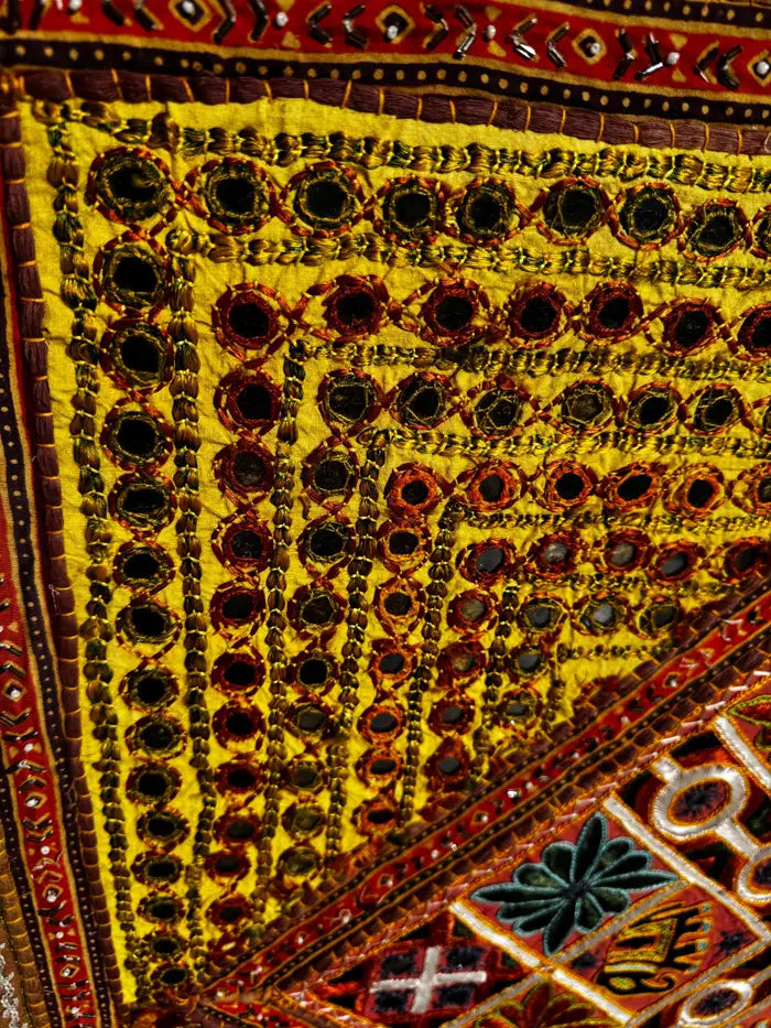 decorative batik wall art fabric for living room