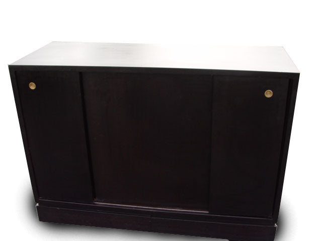 Ebonized Men's Dresser Cabinet Mid Century Modern (MR4975)