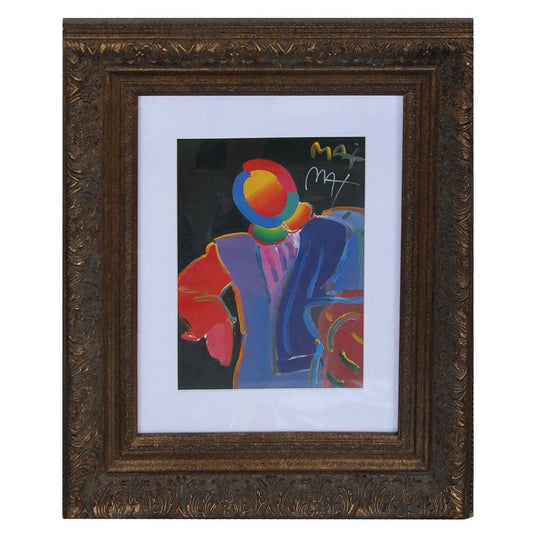 Peter Max limited edition Dega Man print
