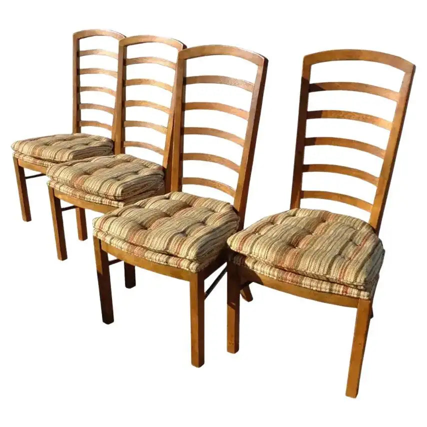 Mid-century Drexel dining chair set