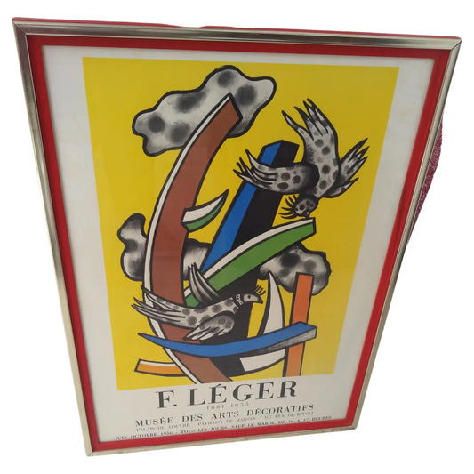 Fernand Léger exhibition poster artwork