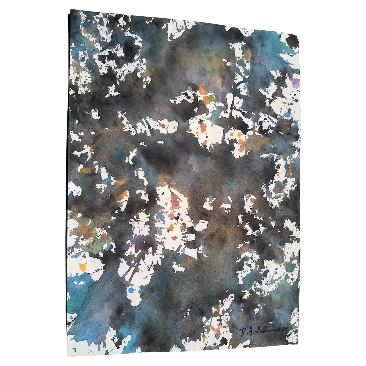 Abstract acrylic artwork by David F. Gatling