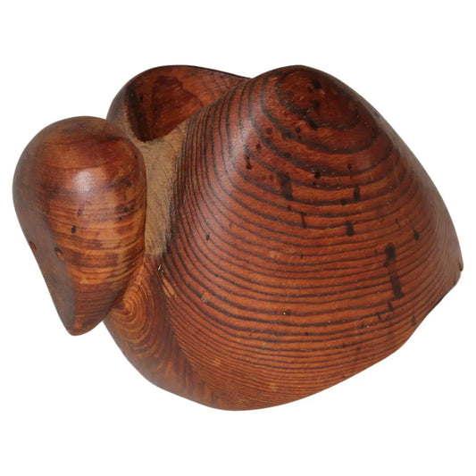 Deborah P. Bump swan pencil holder close-up