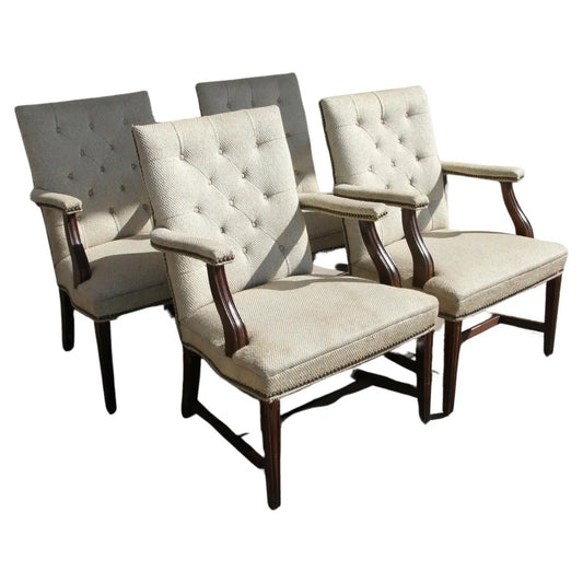 Set of 4 Gainsborough style dining chairs