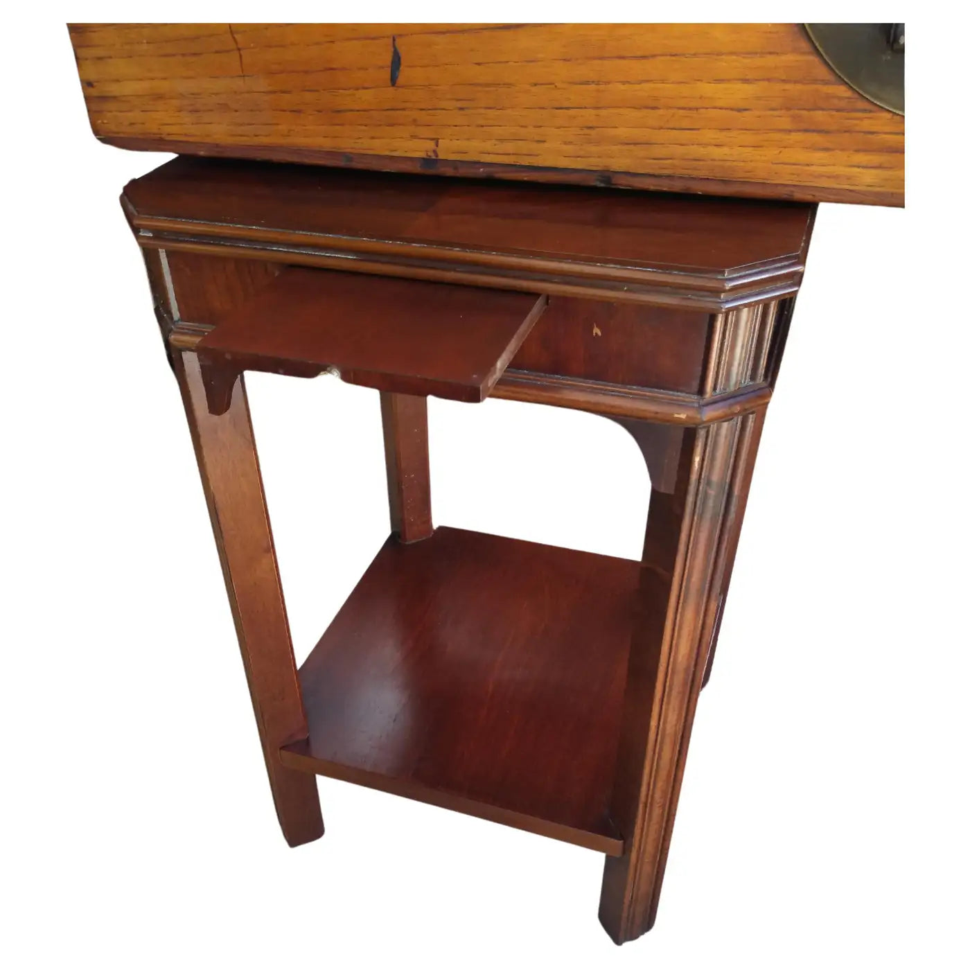 Chippendale style mahogany pedestal stand