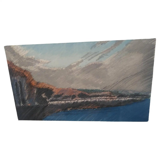 Lyman signed and numbered coastal scene print
