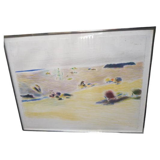Andrew Verster 1987 pastel artwork