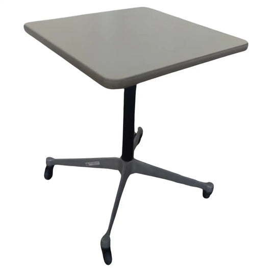 Herman Miller Pedestal Base Side Table on Casters