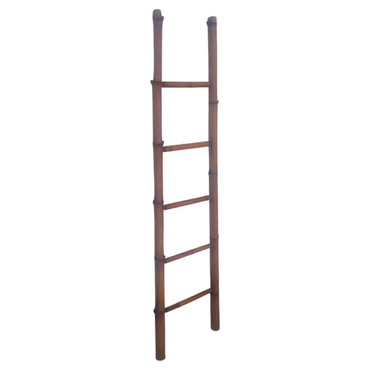Bamboo 5 step ladder