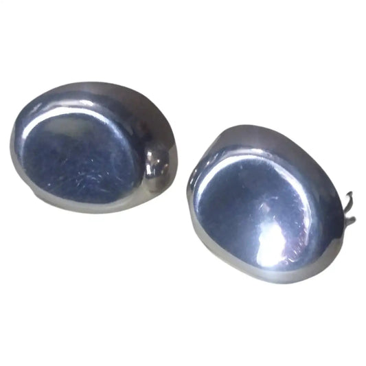 Pair of Mexican .925 silver clip-on earrings