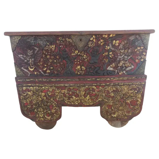 Giled Wedding Coffer