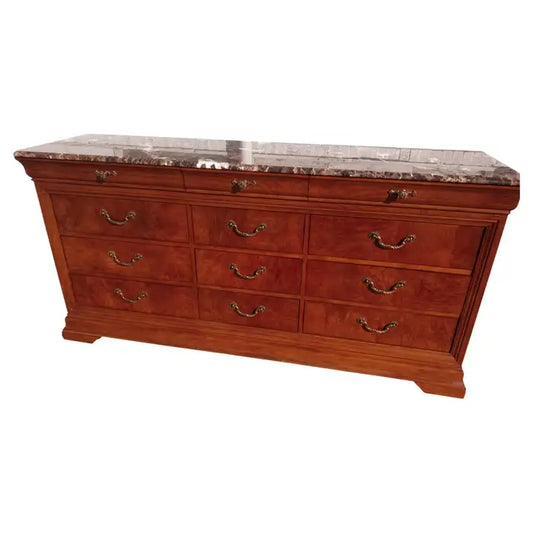 Thomasville Marble top dresser