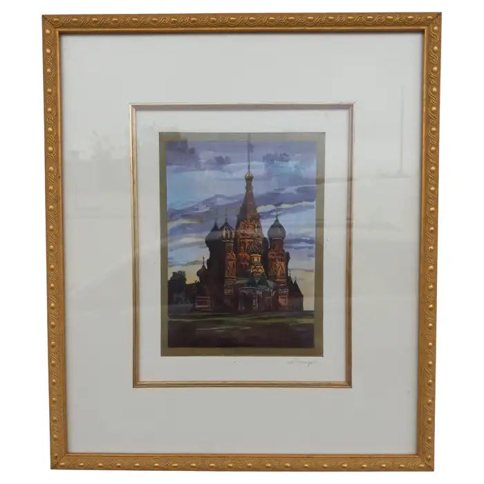 St. Basils Cathedral / Moscow watercolor