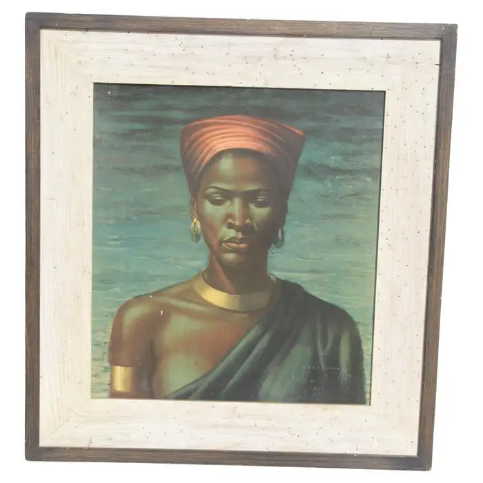 Vintage Vladimir Tretchikoff Zulu Girl