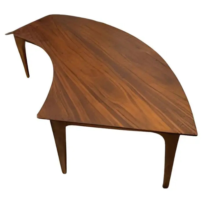 Curved coffee table