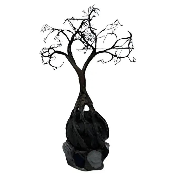 Wire tree of life medal sculpture