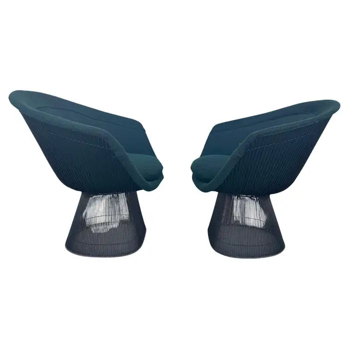 Pair of Warren Platner Lounge Chairs by Knoll Furniture