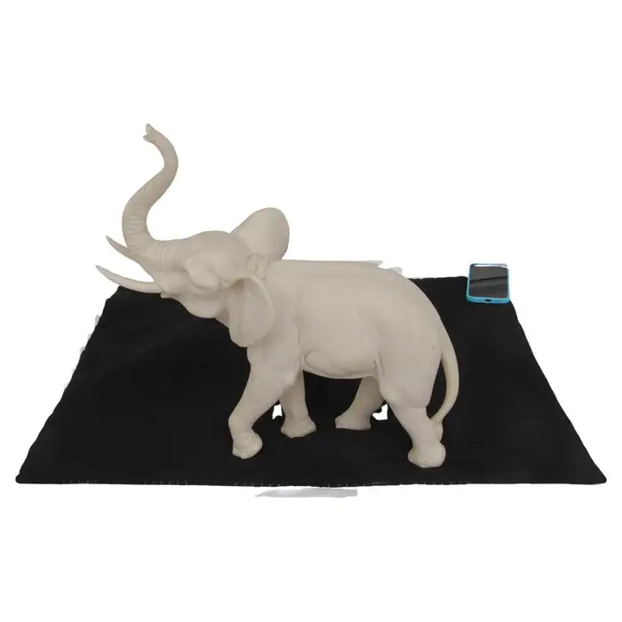Cast Resin Good Luck Trunk Elephant