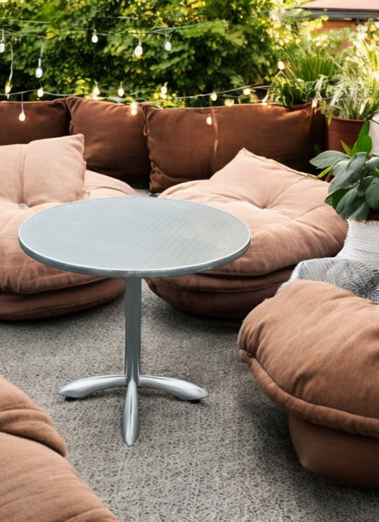 31″ Round Sandler Vienna Aluminum Cafe Table