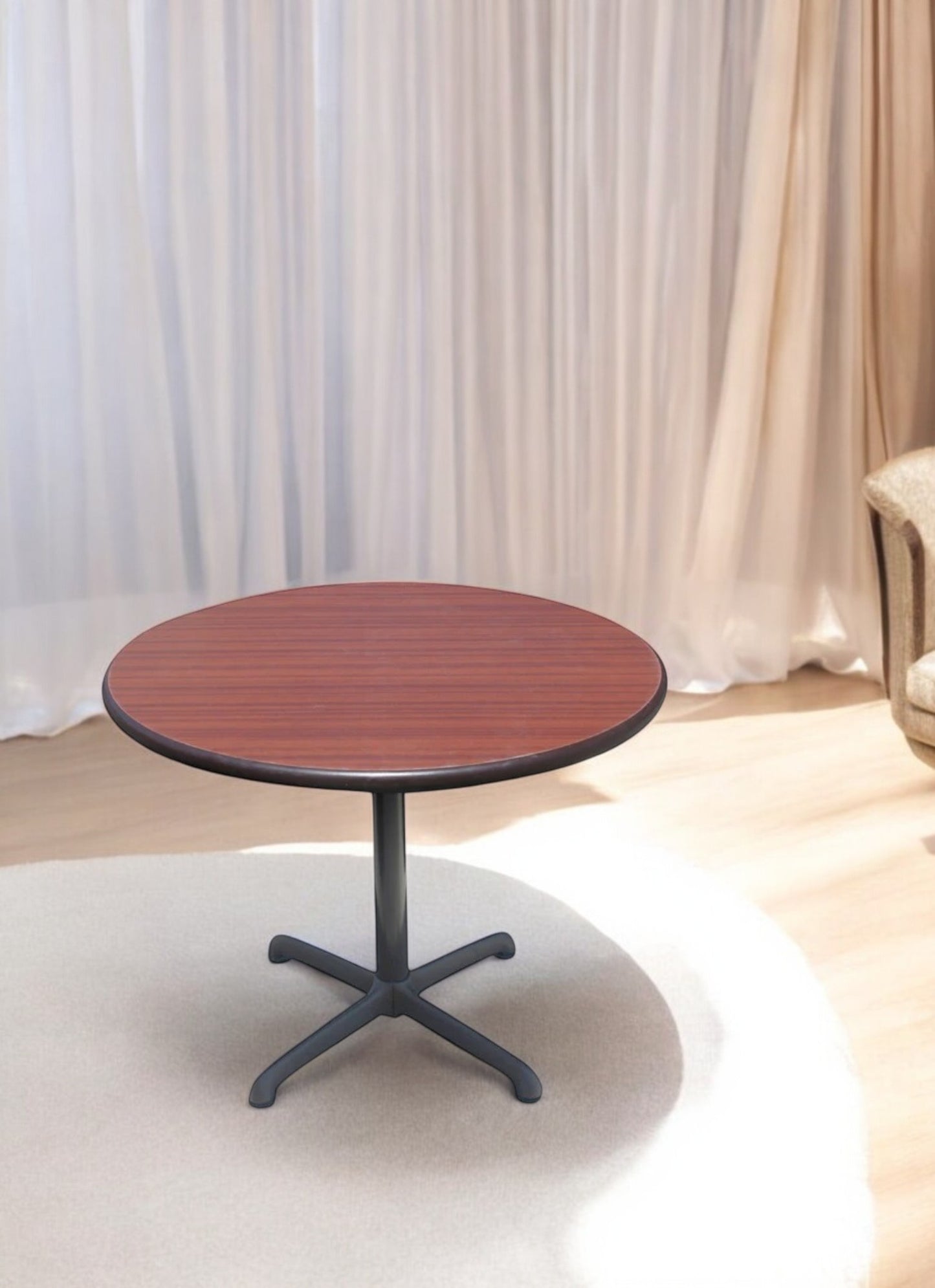 42″ Round Vintage Steelcase Table