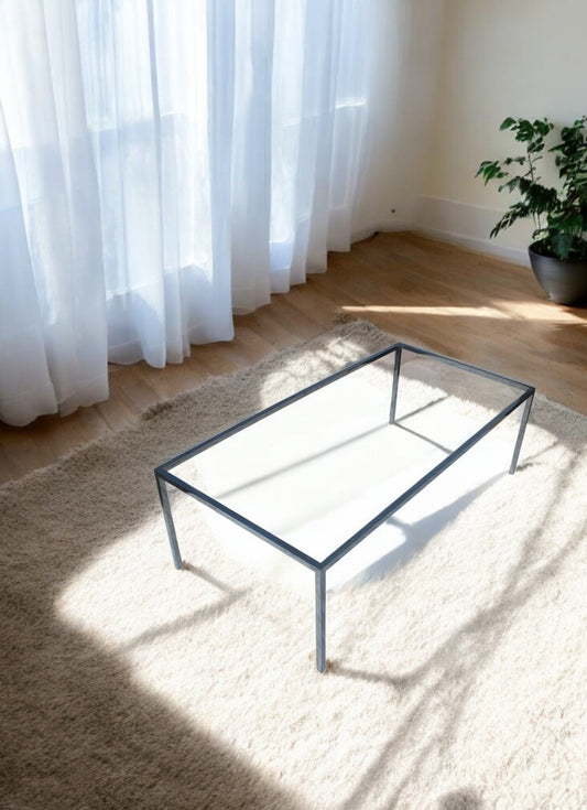 44″x24″ Vintage Stainless Steel Rectangular Table Base