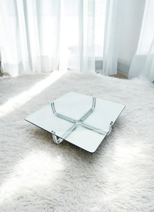51″ Vintage Tavolino Coffee Table by Gianfranco Frattini for Cassina