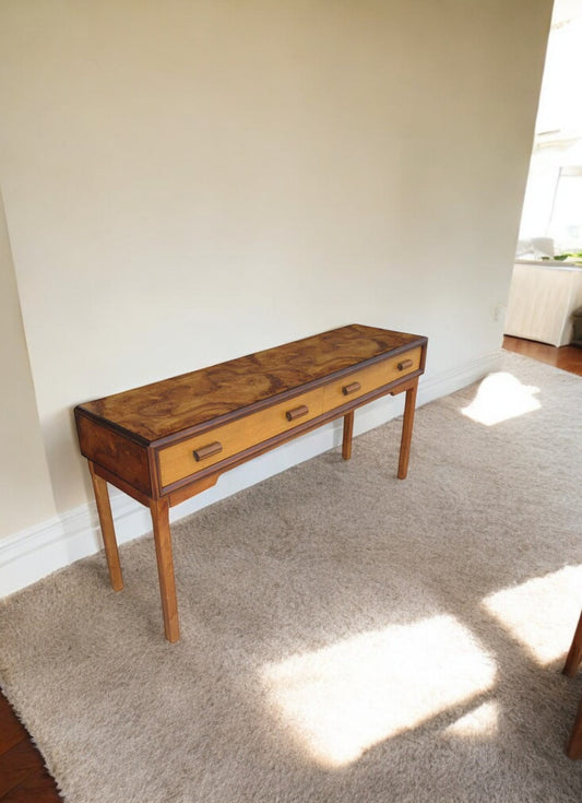 67″ Vintage Mid Century Console Table