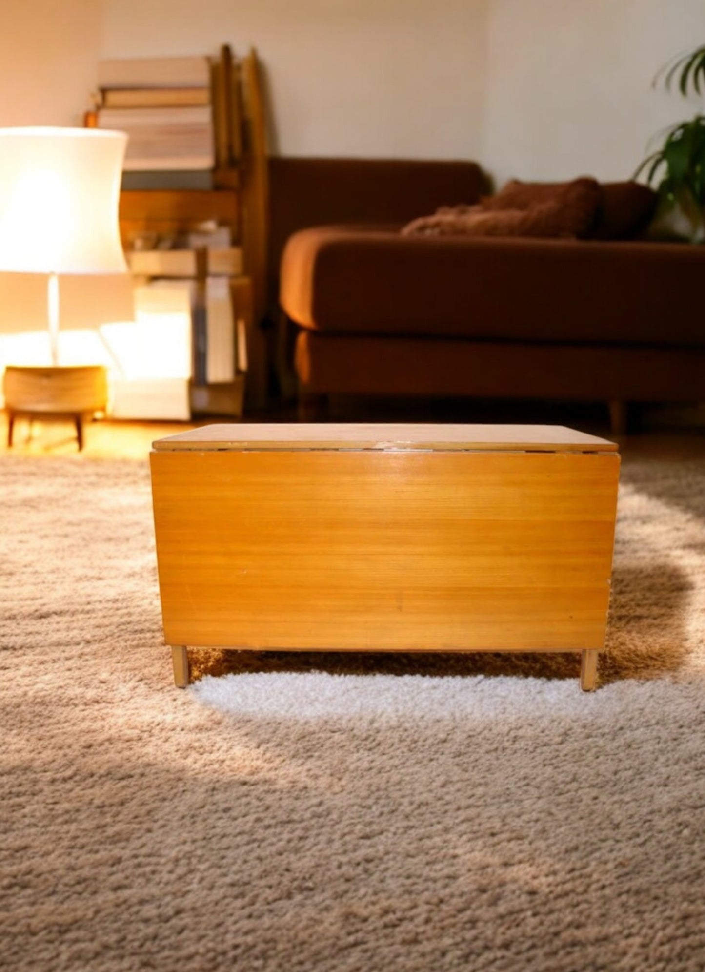 Drexel Wormley Drop Leaf Teak Table