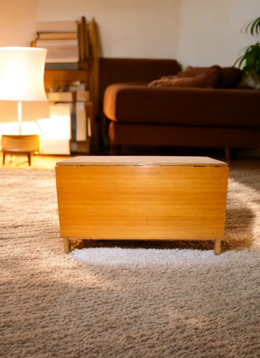 Drexel Wormley Drop Leaf Teak Table