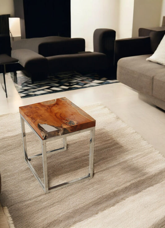Epoxy Side Table
